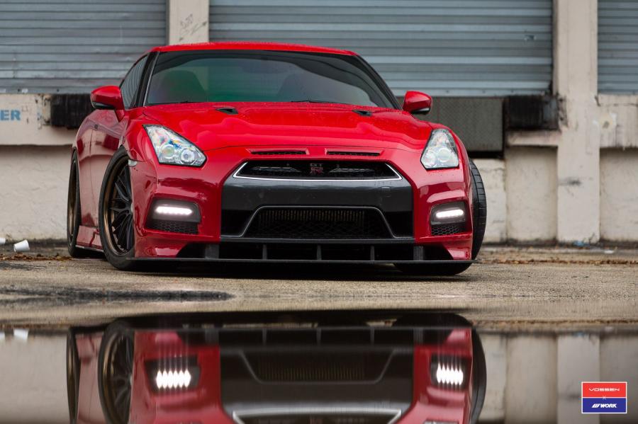 Nissan GT-R X Work on Vossen Wheels (VWS-2) '2016